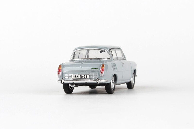 Abrex Škoda 1100 MBX 1:43 Šedá Námořní