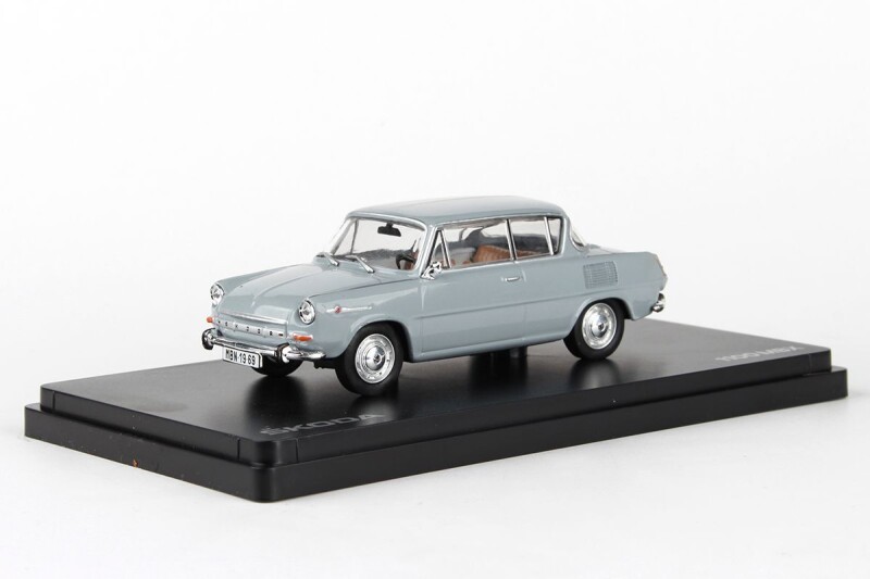 Abrex Škoda 1100 MBX 1:43 Šedá Námořní