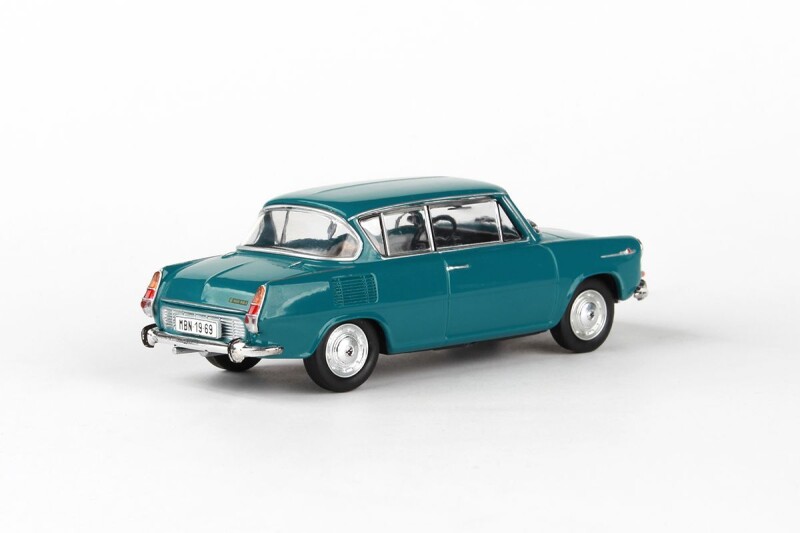 Abrex Škoda 1100 MBX 1:43 Modrozelená Tmavá