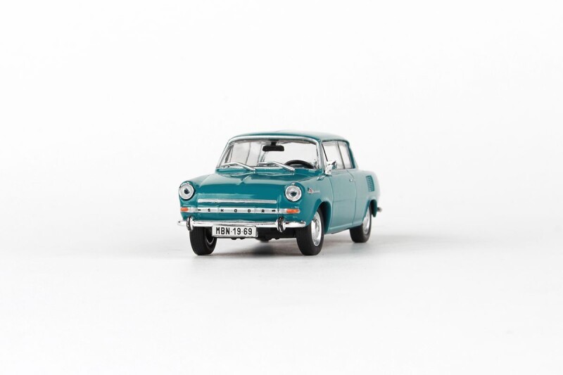 Abrex Škoda 1100 MBX 1:43 Modrozelená Tmavá