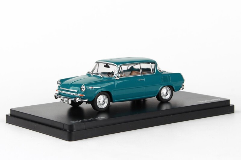 Abrex Škoda 1100 MBX 1:43 Modrozelená Tmavá
