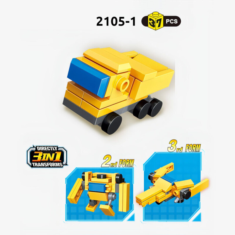 Qman Police Engineering Team 3v sada 10 kusů