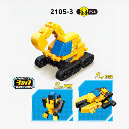 Qman Police Engineering Team 3v sada 10 kusů