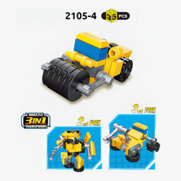 Qman Police Engineering Team 3v sada 10 kusů