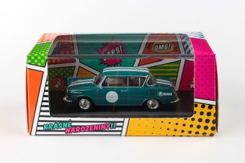 Abrex Narozeninové Embéixo 1:43 Zelená