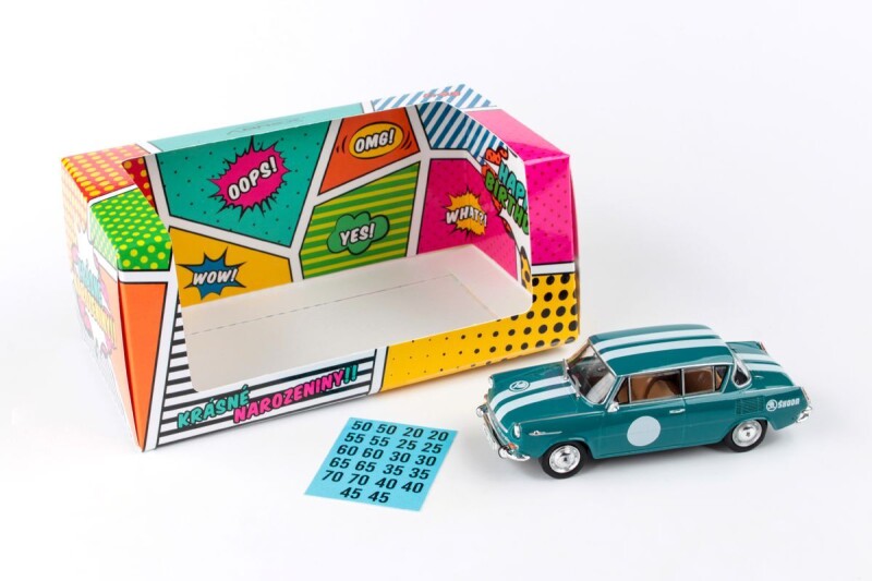 Abrex Narozeninové Embéixo 1:43 Zelená