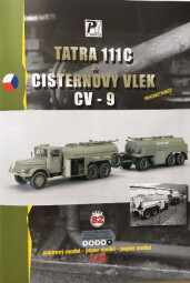 PKG 82 Tatra 111C s cisternovým vlekem CV-9
