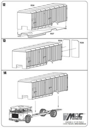 MAC Škoda 706 RTD Stěhovací vůz 1:43 