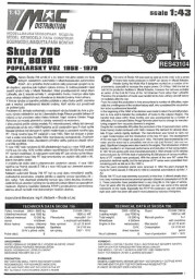 MAC Škoda 706 RTK BOBR 1:43