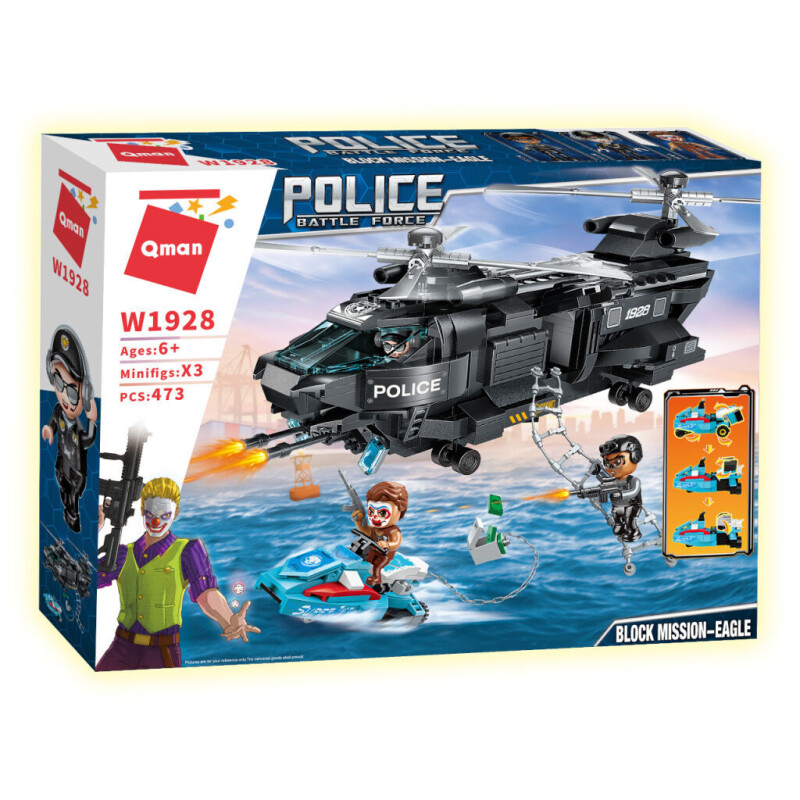 Qman Police Battle Force Tajná mise Orel