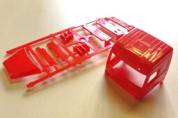 Kabina Kapotáž Mercedes Actros červená