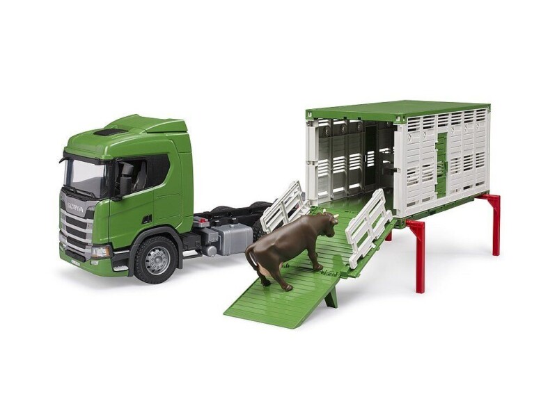 Bruder Přepravník zvířat Scania
