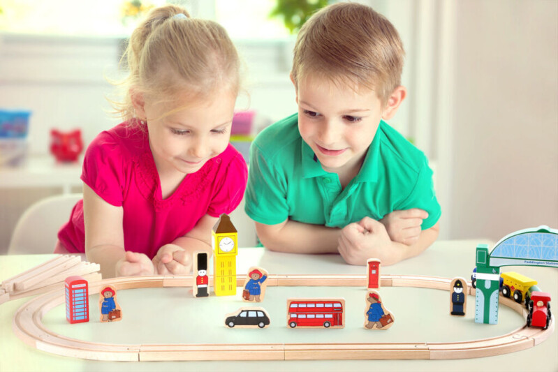 Small Foot Dřevěná vláčkodráha Paddington