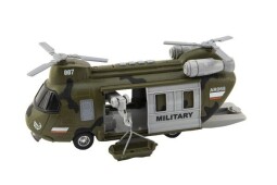 Helikoptéra vojenská plast 28cm