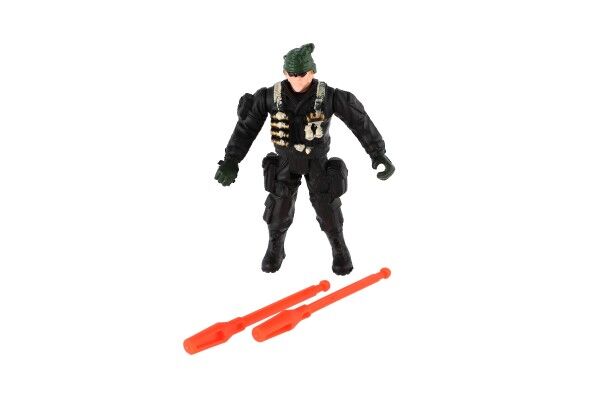 Tank s vojákem plast 8x24cm