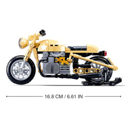 Sluban Model Bricks Armádní motorka