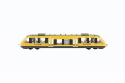 Vlak žlutý RegioJet 17cm