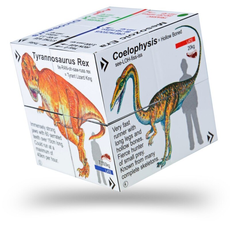 Kniha v kostce Dinosauři