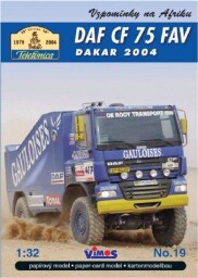 No.19 Daf CF 75 FAV Dakar 2004