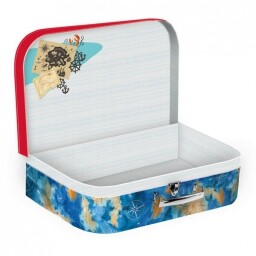 Dětský kufřík papírový Let's be Pirates 35x23x10cm