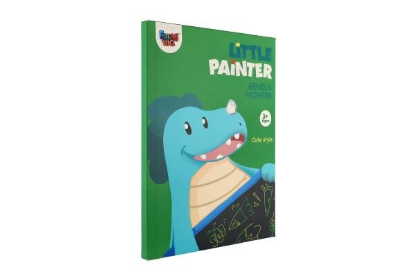 Tabulka kreslící plast 19,5x29cm oranžová