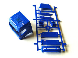 Kabina Kapotáž Mercedes Actros tm. Modrá 