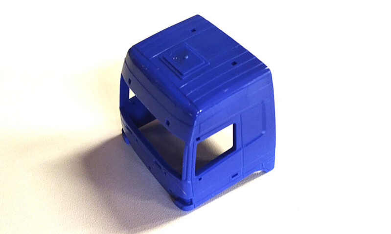 MS Mercedes Actros Kabina a kapotáž Tmavě Modrá 