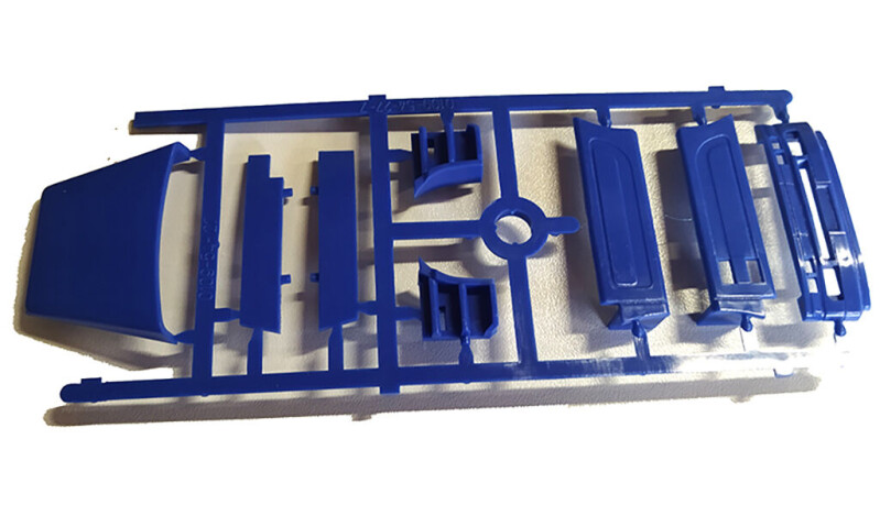 MS Mercedes Actros Kabina a kapotáž Tmavě Modrá 