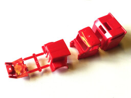 Kabina Western Star červená