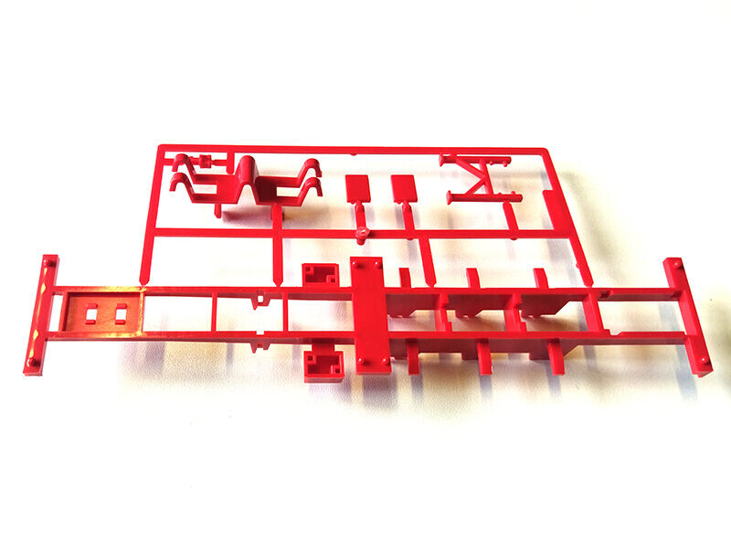 Rám návěsu červený