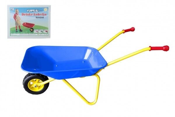 Plechové kolečko Yupee velké modré