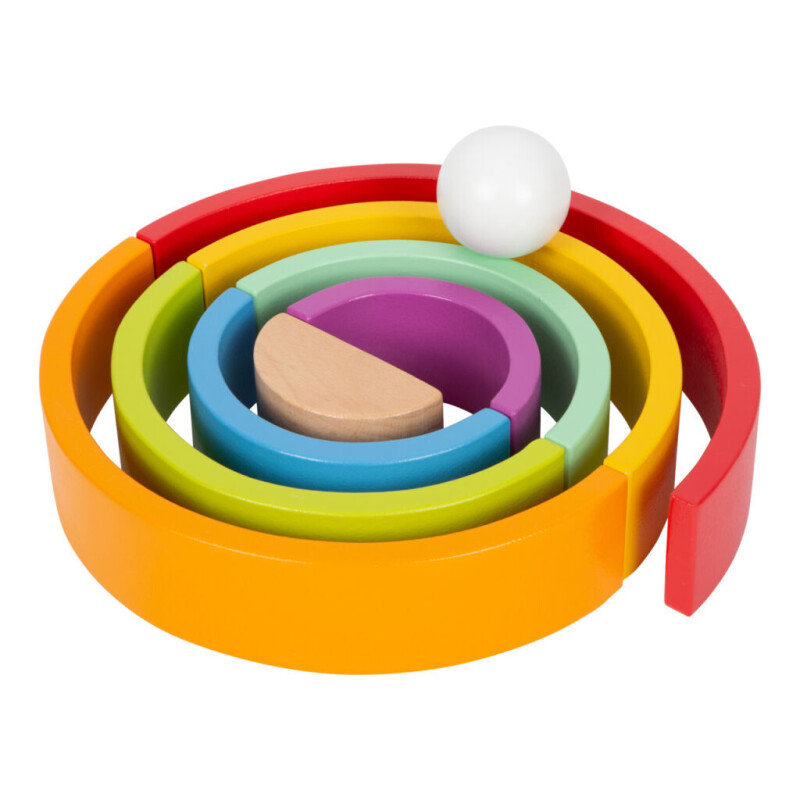 Small Foot Dřevěná motorická duha