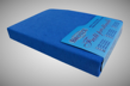 Froté prostěradlo tmavě modré 60x120cm