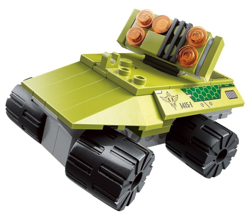 Qman Thunder Expedition Battle Car sada 8v1