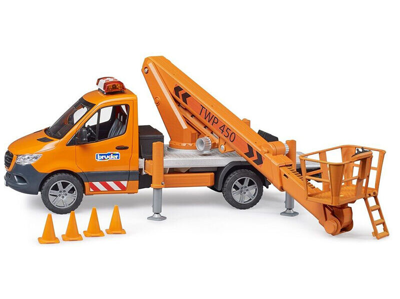 Bruder MB Sprinter s vysokozdvižnou pracovní plošinou 1:16