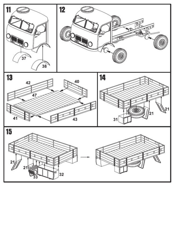 MAC Tatra 805 valník s plachtou 1:43 