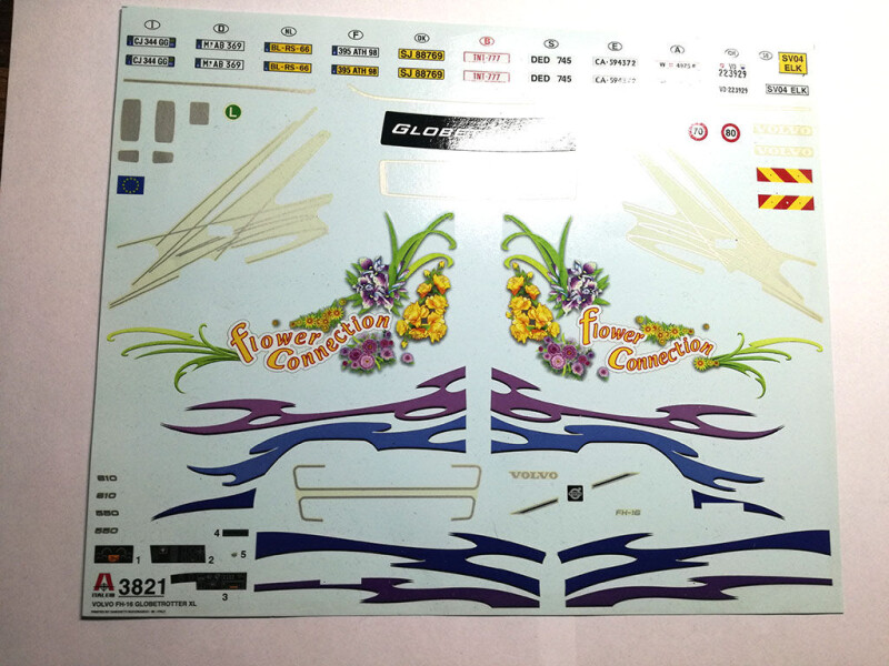 Italeri 3821 Volvo FH 16 Globetrotter XL 