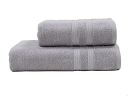 Froté osuška VIOLKA 70x140cm 450g světle šedá