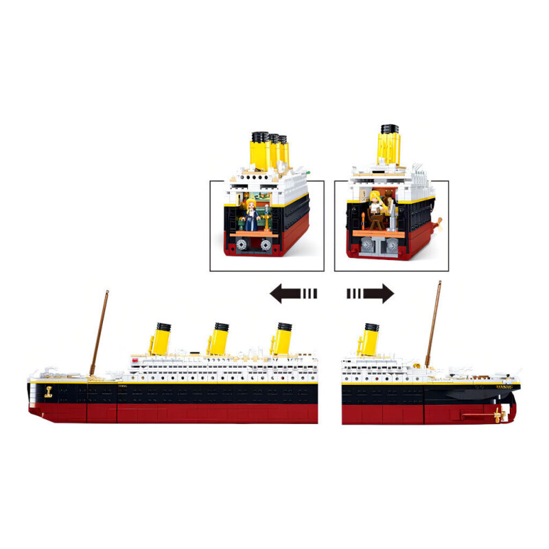 Sluban Titanic extra velký