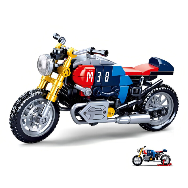 Sluban Model Bricks Motorka Café racer
