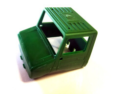 Kabina Mercedes Unimog zelená