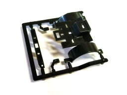 Blatníky  přední s nárazníkem Unimog černé