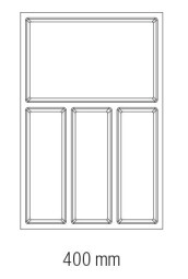Příborník SKY 500/40 antracit