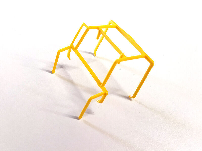 Rám kabiny Mercedes Unimog žlutý