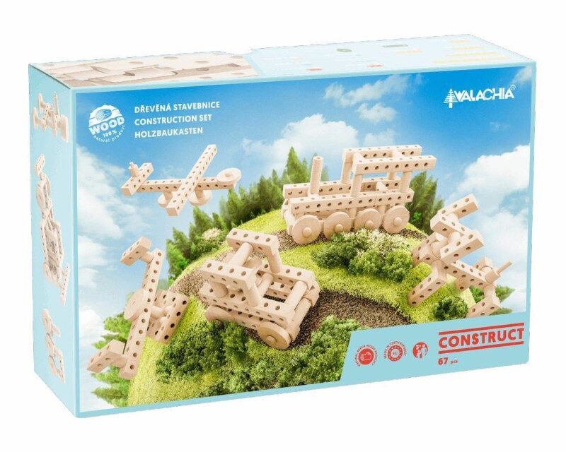 Walachia Construct stavebnice 67 dílů