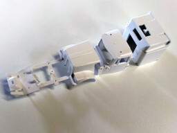 Kabina Western Star bílá