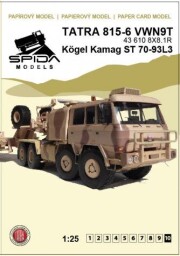 Tatra 815-6 VWN9T 43 610 8X8.1R & KÖGEL KAMAG ST 70-93L3