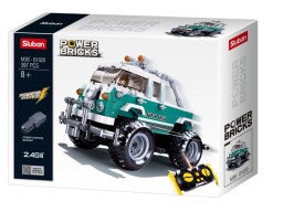 Sluban Power Bricks Monster SUV vůz R/C T2 na dálkové ovládání