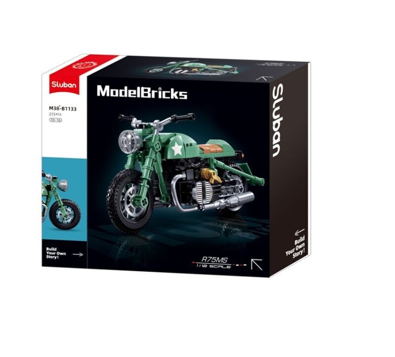 Sluban Model Bricks Motocykl R75