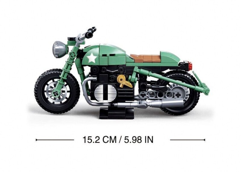 Sluban Model Bricks Motocykl R75